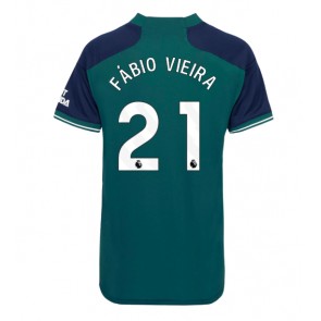 Arsenal Fabio Vieira #21 Tredje Tröja Kvinnor 2023-24 Kortärmad